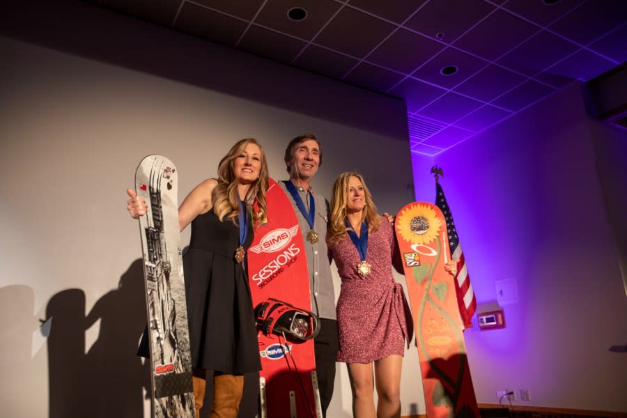 Photos from last year's induction ceremony. (Courtesy US Ski & Snowboard Hall of Fame),