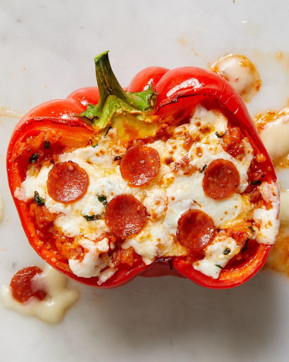 Pizza Stuffed Peppers