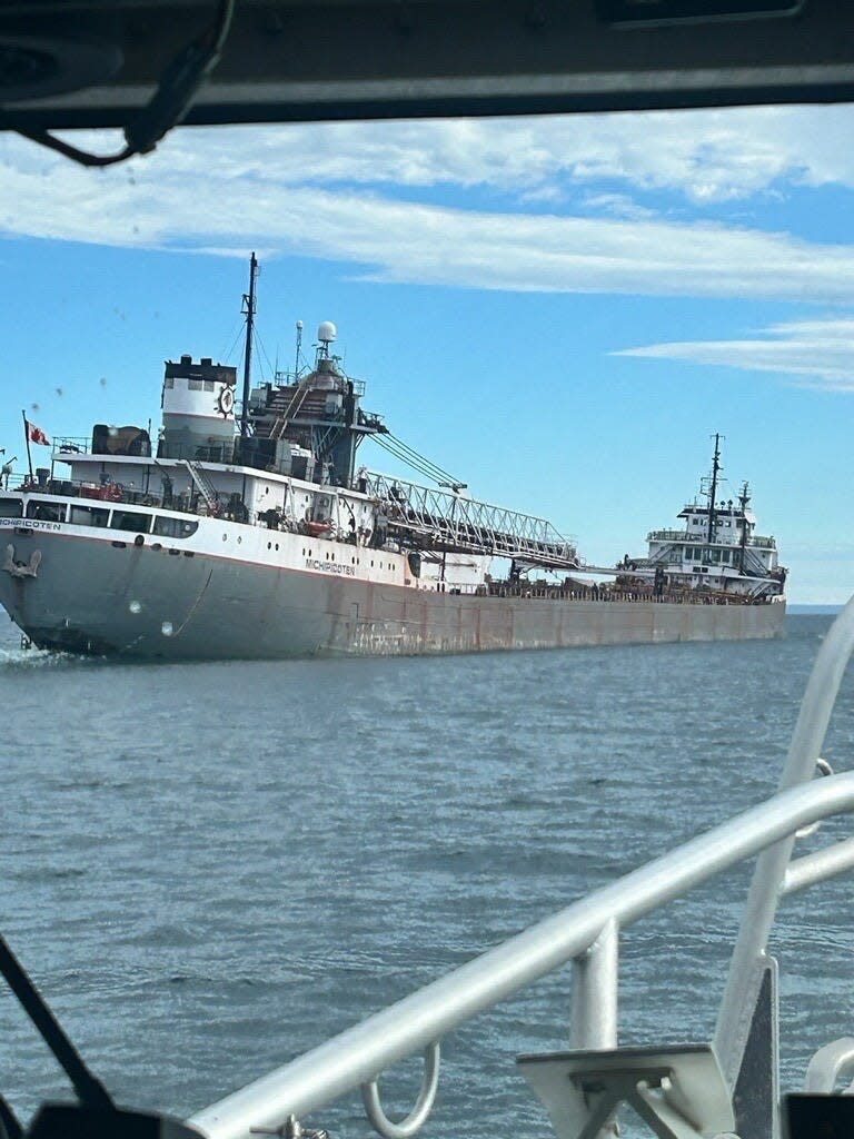 The Michipicoten bulk carrier.