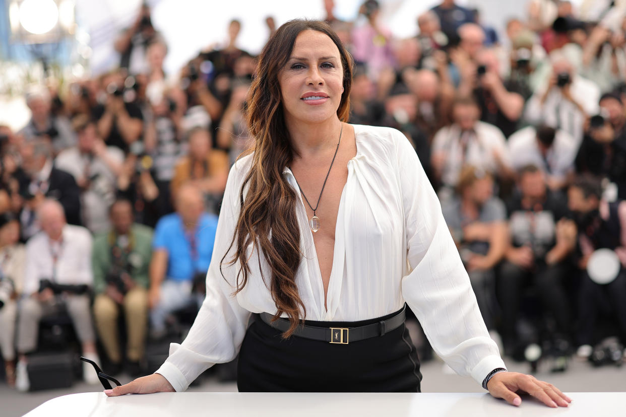 Karla Sofía Gascón en Cannes. (Photo by Neilson Barnard/Getty Images)