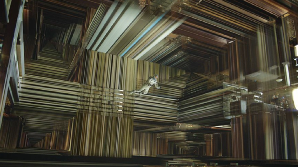 The five-dimensional moment in Interstellar.