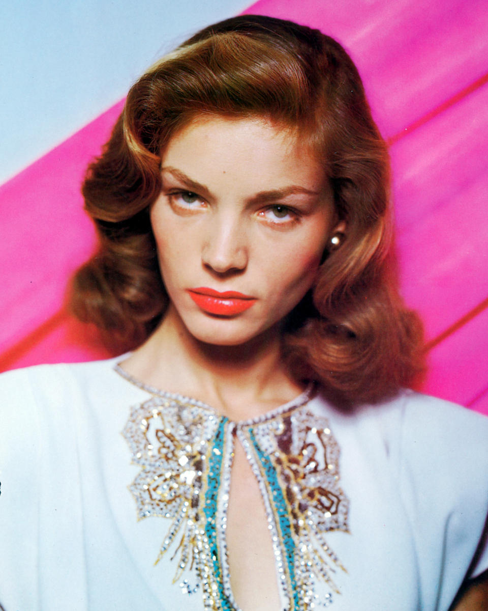 lob cut lauren bacall