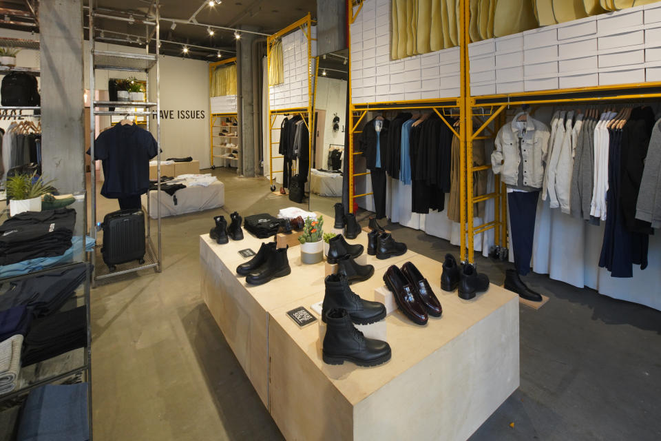 Inside Kenneth Cole’s ‘Temporary’ pop-up.