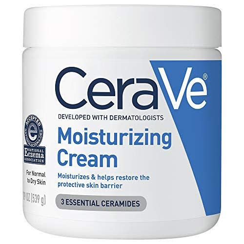 3) CeraVe Moisturizing Cream for Normal to Dry Skin