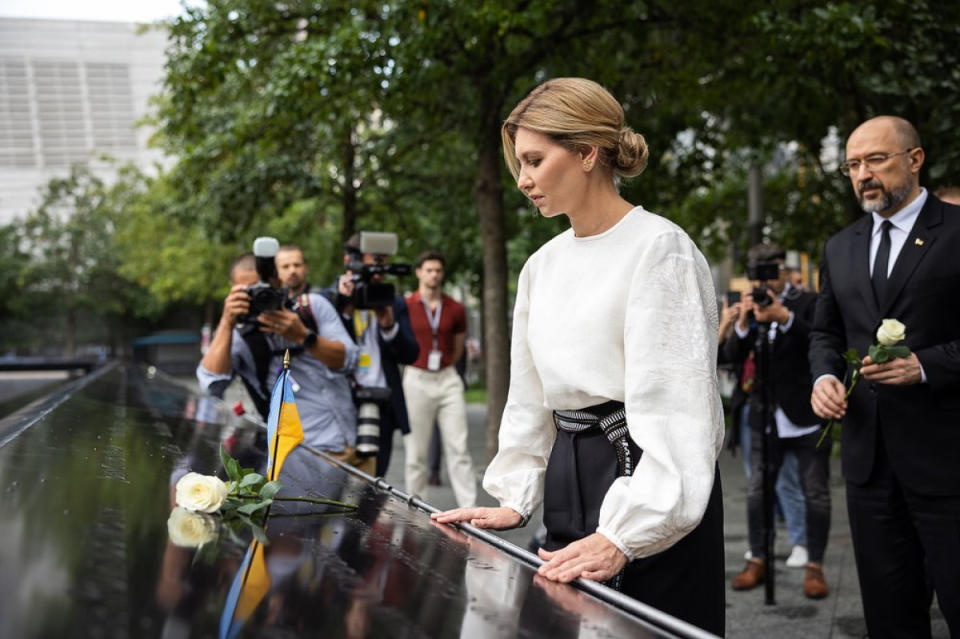 Ukraine First Lady Olenz Zelenska