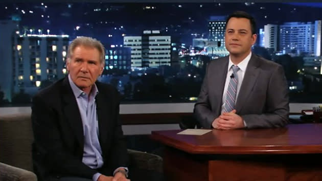 Harrison Ford, Jimmy Kimmel