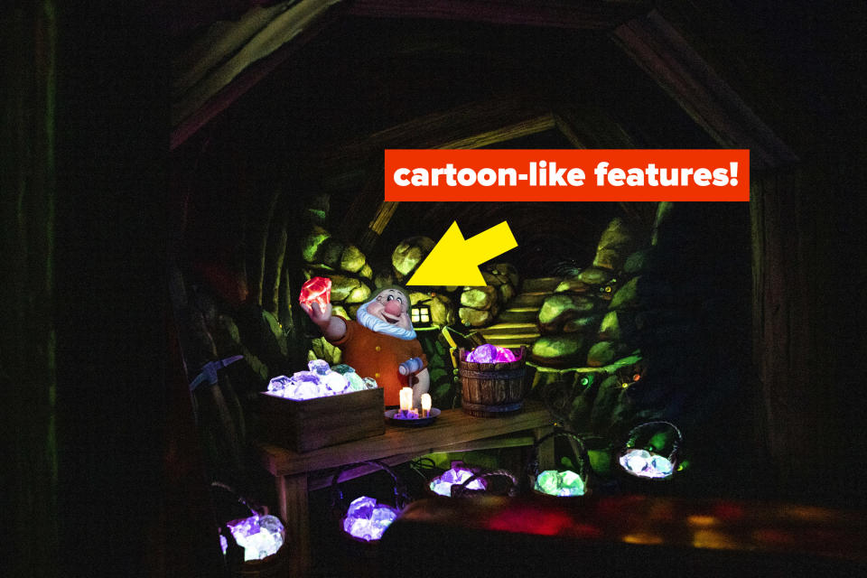 Inside the Seven Dwarfs Mine Ride