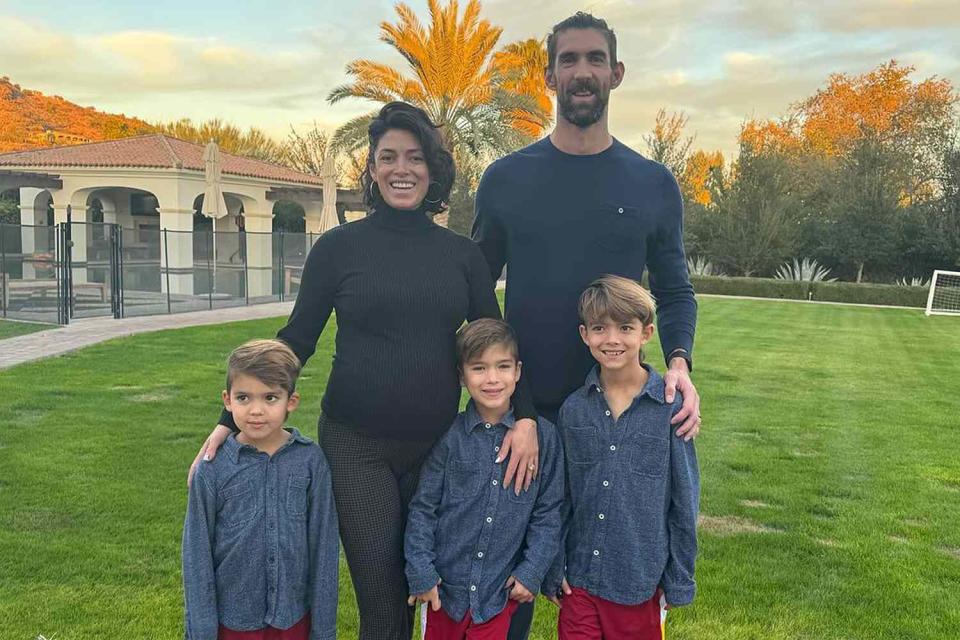 <p>Michael Phelps/ Instagram</p> Michael Phelps and family celebrate Thanksgiving ahead of baby no. 4