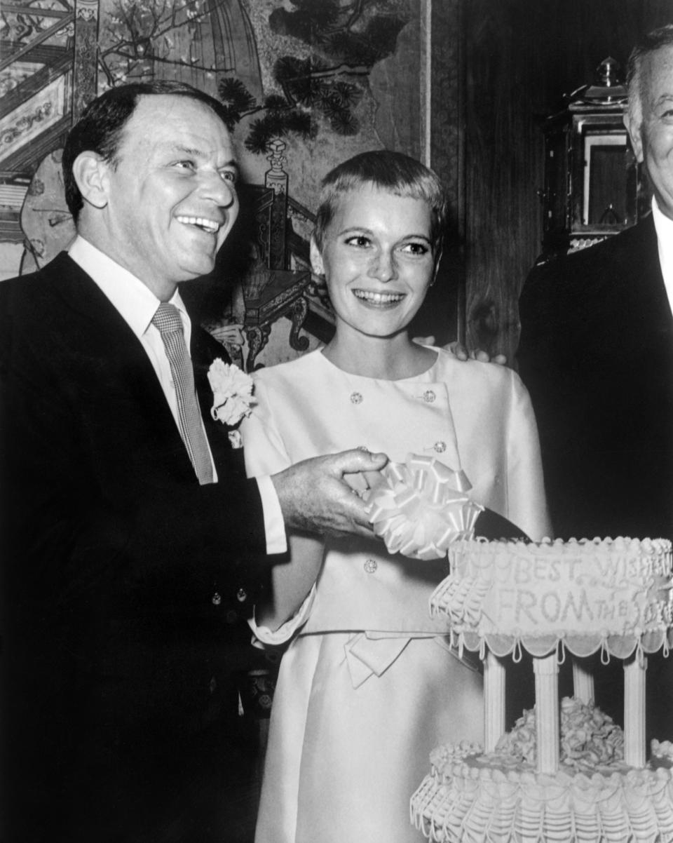 Legend Frank Sinatra wed iconic actress Mia Farrow in 1966, despite a three decade age difference. But that age difference is also what tore them apart, <a href="http://popcultureaddict.com/movies-2/strangeromance-htm/">after 16 months as husband and wife</a>. 
