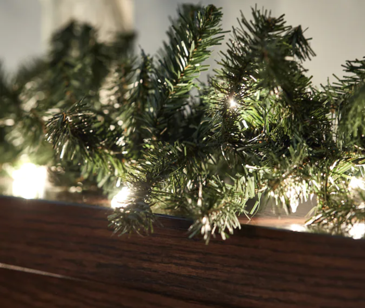 Holiday Living Pine Garland With Lights