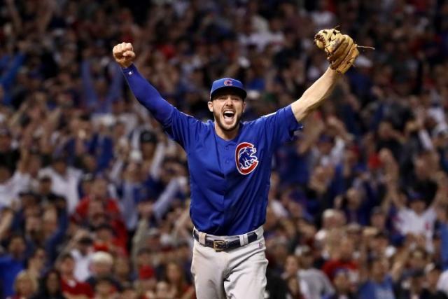 Kris Bryant was grinning ear-to-ear while he made the final out of