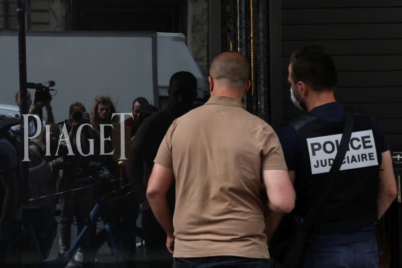Robbery at the Piaget store in Paris