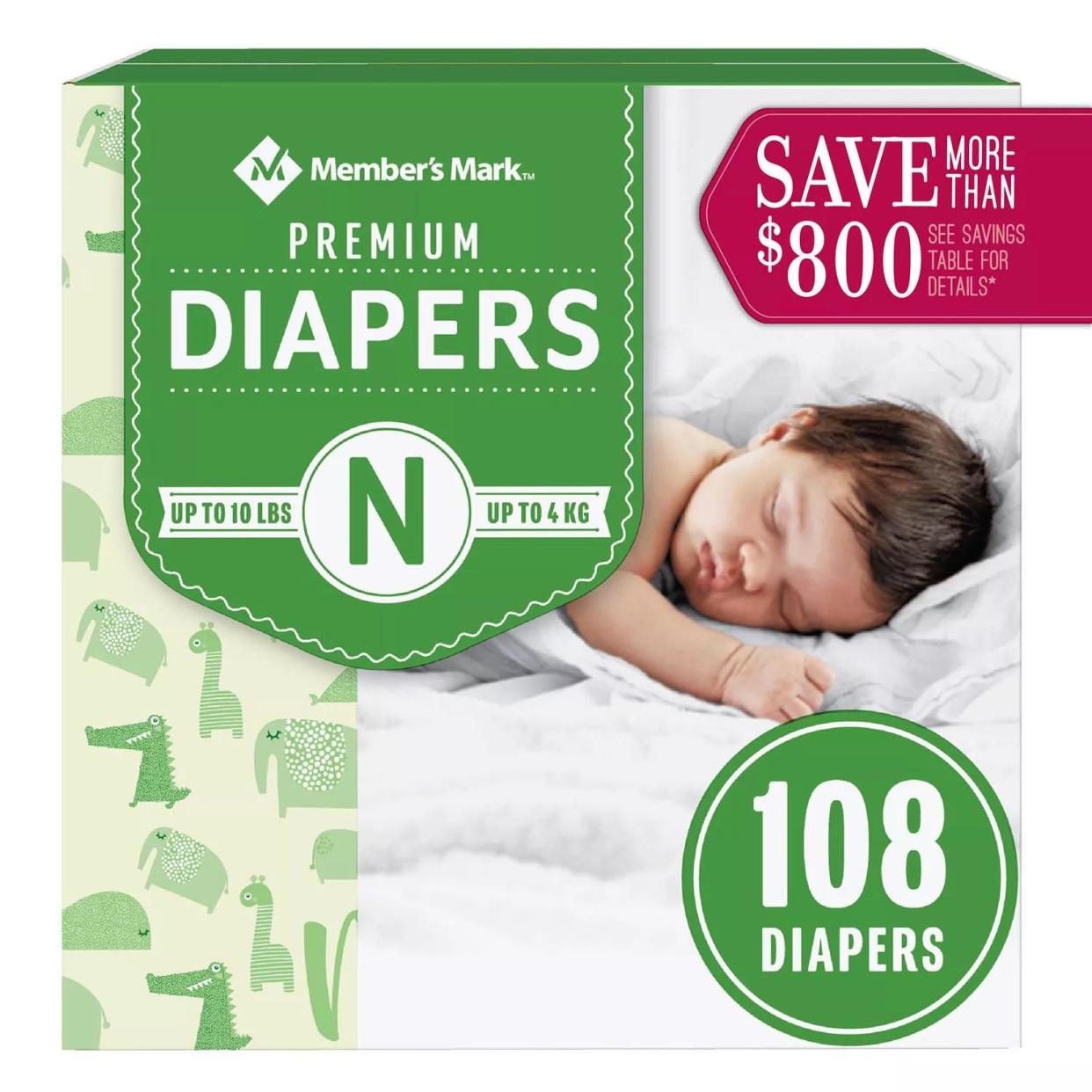 Sam's Club Diapers