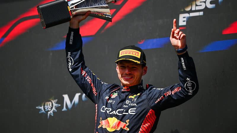 Red Bull車手維斯塔潘（Max Verstappen），拿下比利時大獎賽冠軍。（圖／Red Bull提供）