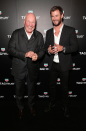 Chris Hemsworth and CEO of Tag Heuer, Jean-Claude Biver