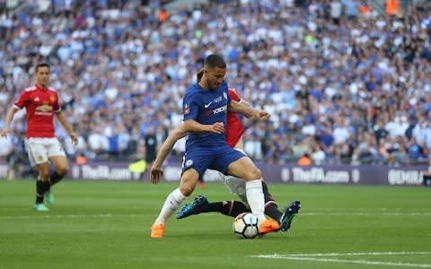 Hazard fouled by Jones - Credit: CAMERASPORT