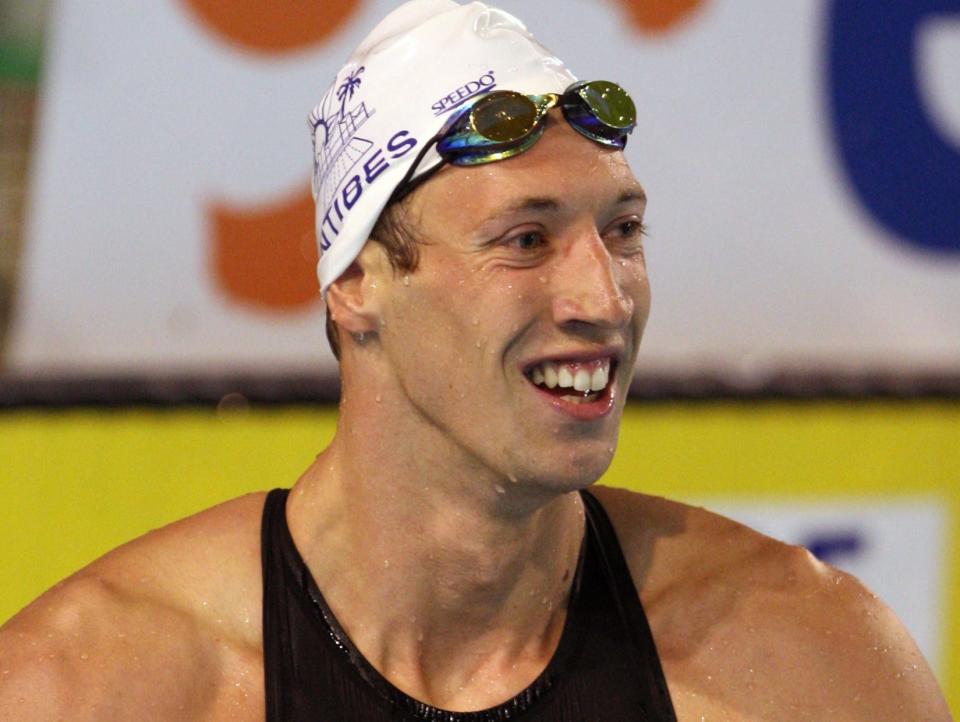 Alain Bernard at the 2008 Olympics.