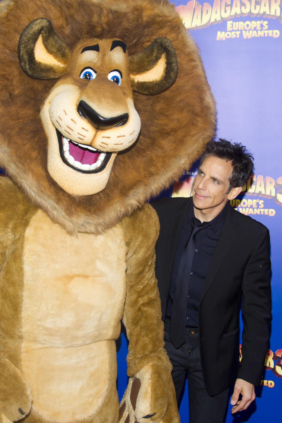 Ben Stiller attends the premiere of "Madagascar 3: Europe's Most Wanted" on Thursday, June 7, 2012 in New York. (Photo by Charles Sykes/Invision/AP)