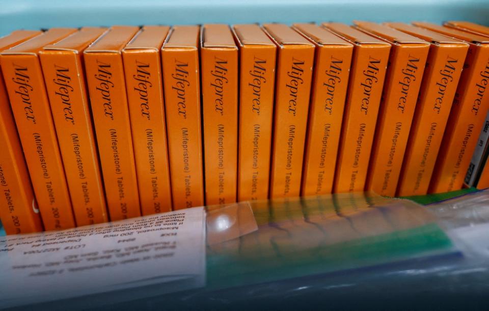 Mifepristone, under the name Mifeprex, is used as a two-drug regimen for medication abortion, which accounts for more than half of all abortion procedures in the US (REUTERS)