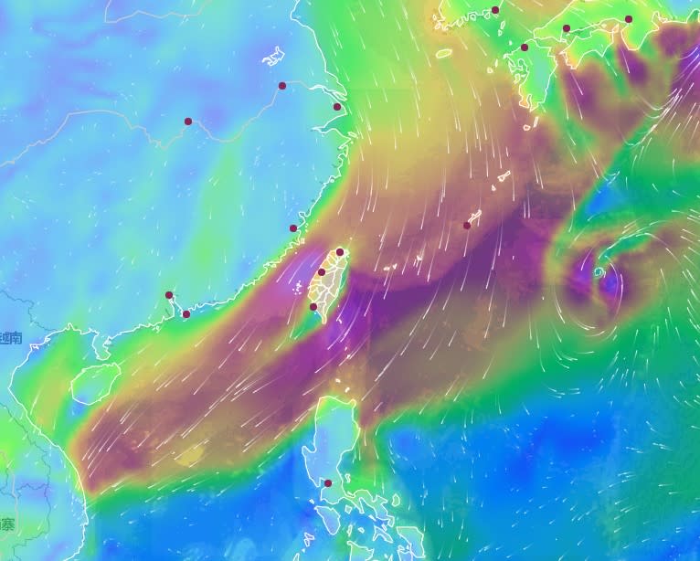 下周將有新一波冷空氣下降。（圖／中央氣象局）