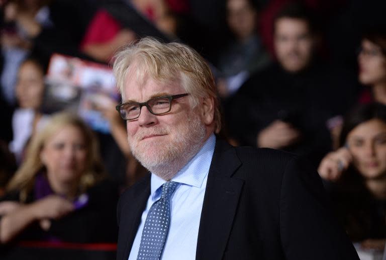 Oscar-winning American actor Philip Seymour Hoffman, who died this month from a suspected heroin overdose, is pictured in California on November 18, 2013