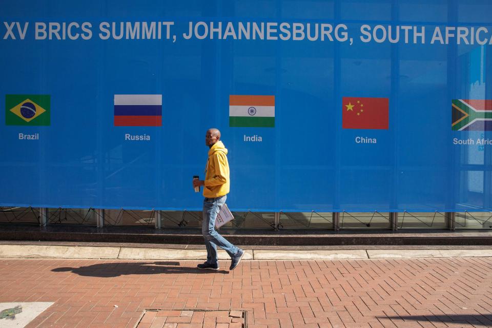 The BRICS countries, an acronym of the five members Brazil, Russia, India, China and South Africa, meet for three days for a summit in Johannesburg starting August 22, 2023.