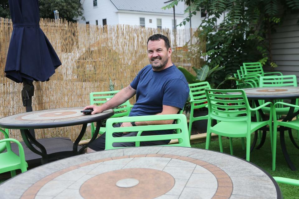 David Burns, owner of Island Vibes Café, is opening his second shop on Lincoln Street in Exeter.