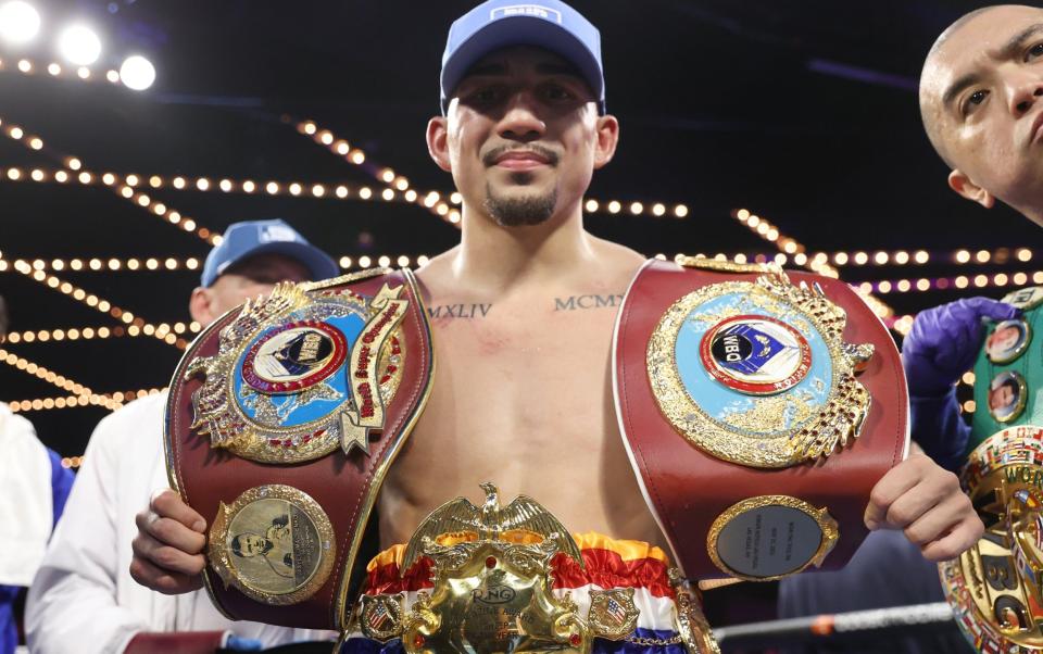 Josh Taylor left with legacy dreams shattered after world title defeat by Teofimo Lopez - Getty Images/Mikey Williams