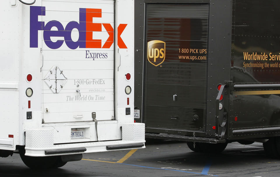 If you plan on shipping your gifts to family and friends this year, keep in mind that the postal and shipping services will be a bit overwhelmed this year. FedEx, UPS and the Postal Service announced their shipping deadlines, but we definitely don't recommend waiting until the last minute. (Photo: Mike Blake / Reuters)