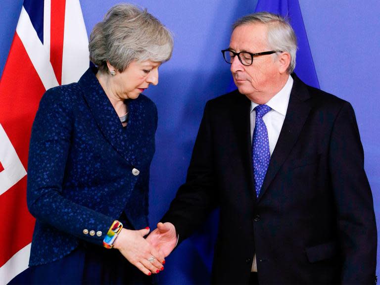 Brexit: No breakthrough at Theresa May meeting, says EU president Juncker