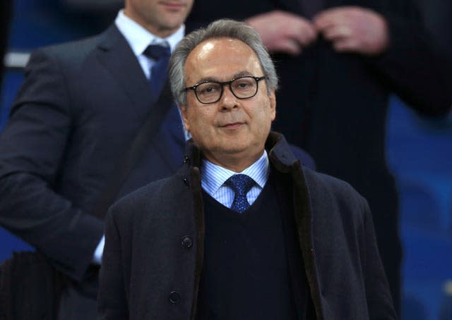 Everton owner Farhad Moshiri (Peter Byrne/PA)