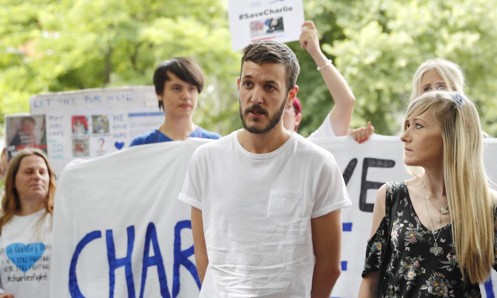 Charlie Gard's parents, Connie Yates and Chris Gard