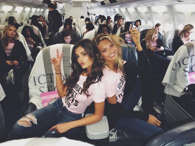 Victoria's Secret Angels land in Paris for sexy holiday photo shoot – New  York Daily News