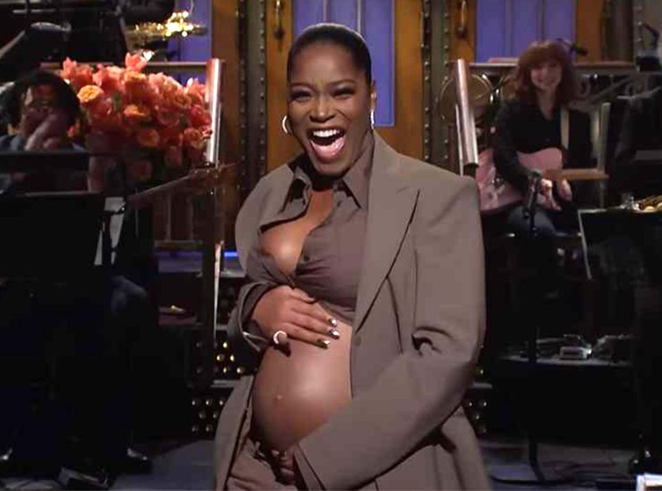 Keke Palmer, Pregnant, SNL