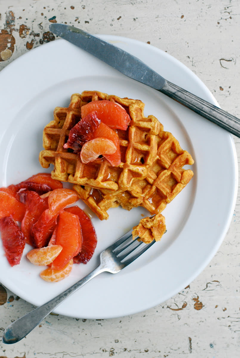 Sweet Potato Waffles