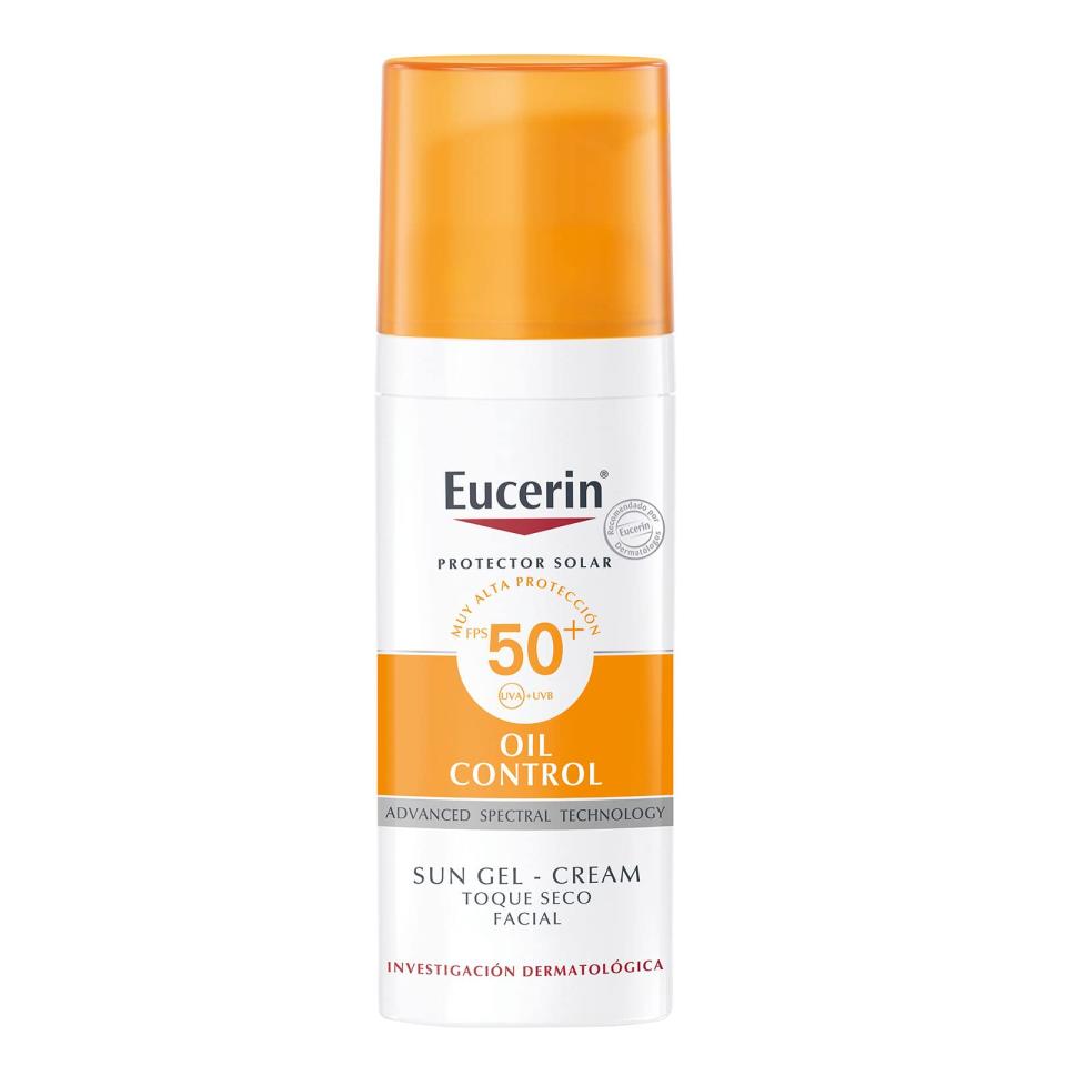 Eucerin Protector solar facial efecto mate toque seco Oil Control