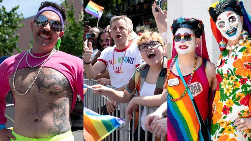 LGBTQ+ Pride Parade Celebration Festival Queer Joy United States