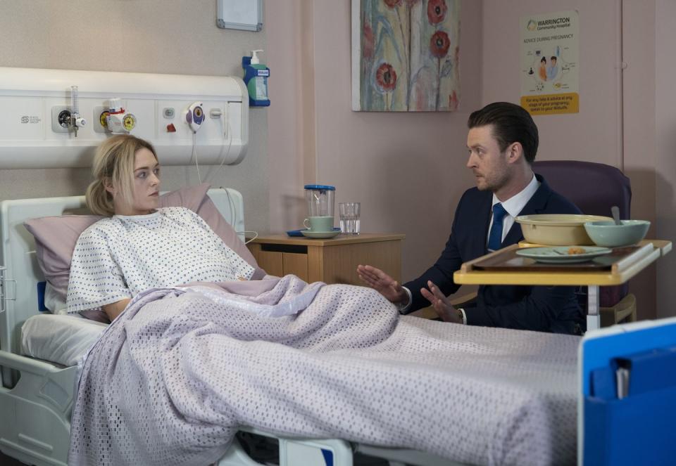 lauren and joel in coronation street