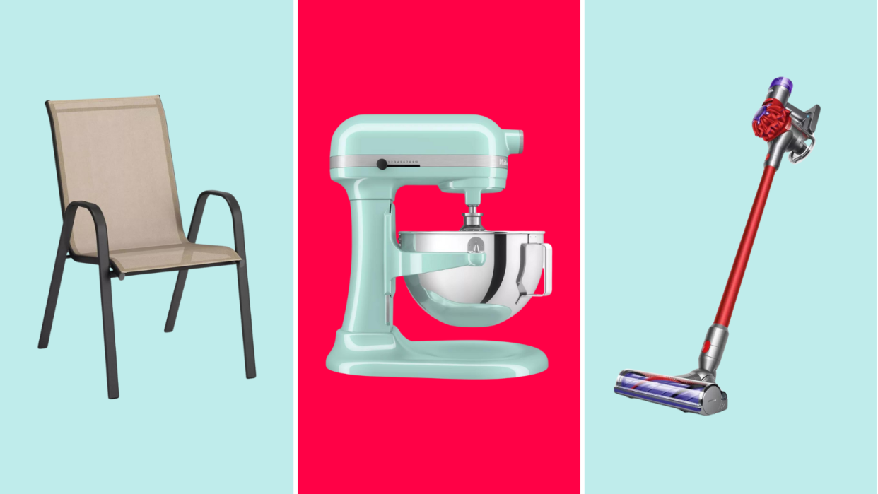 Target Circle Week deals: a patio chair, teal KitchenAid stand mixer, red Dyson stick vacuum