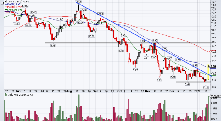 Top Stock Trades for Tomorrow No. 5: Village Farms (VFF)