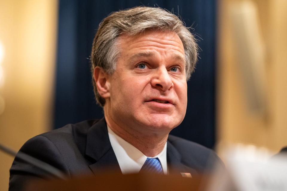 Republican senators wrote to FBI Director Christopher Wray, expressing concern about the delays in background checks for gun purchases.