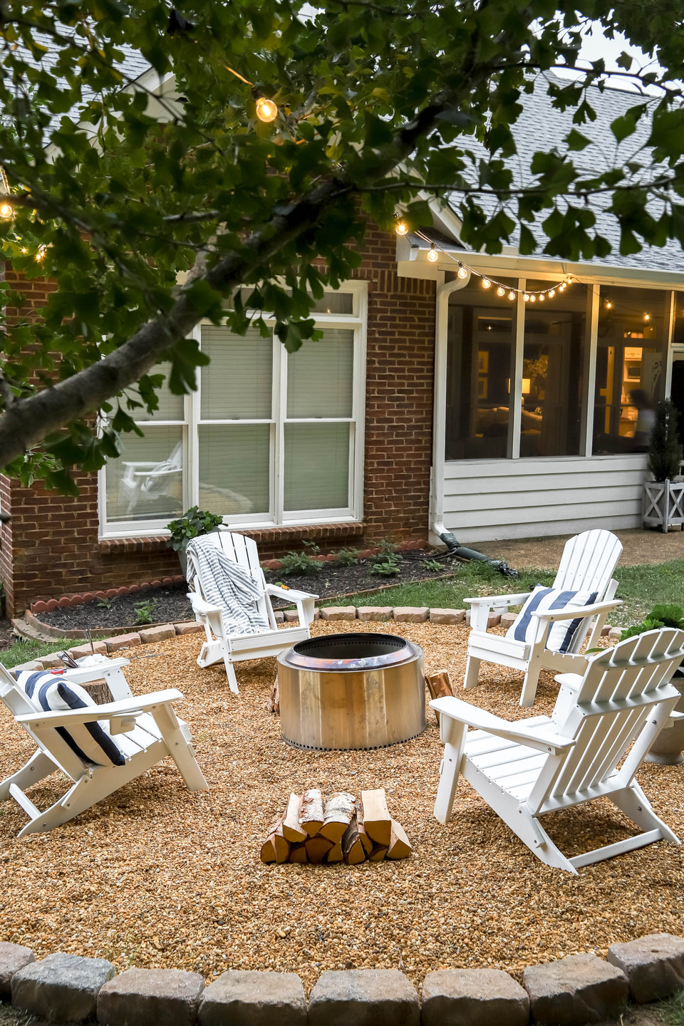 backyard decor ideas fire pit