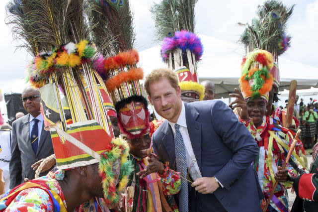 Prince Harry Visits The Caribbean - Day 4