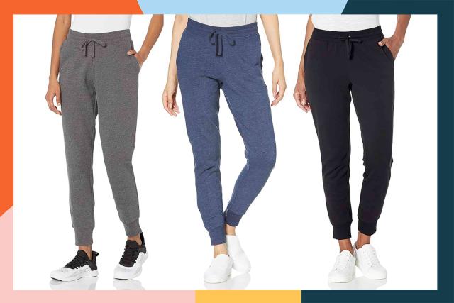 Buy 32 Degrees women sportswear fit plain jogger pants black Online