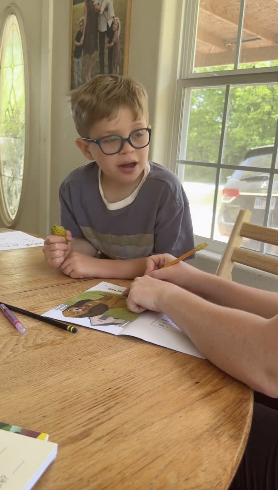 Joy-Anna Duggar Reveals Homeschooling Plan for Son Gideon After Sharing Video of Him Reading