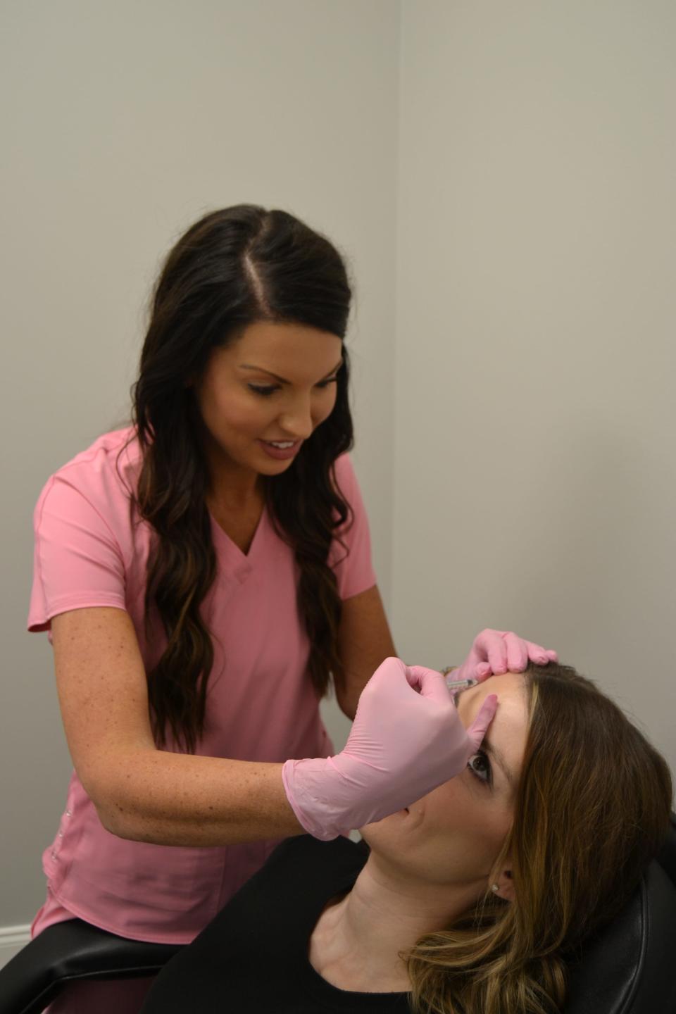 Because of their medical training, the nurses at Emory Aesthetics Center are able to do a variety of treatments.