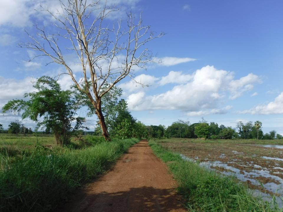 A Peace Corps volunteer in Thailand paused to take this picture as she biked home from work at the local government office in May 2017. The woman reported three sexual assaults to the Peace Corps during her service and said she was disheartened by the way staff responded.