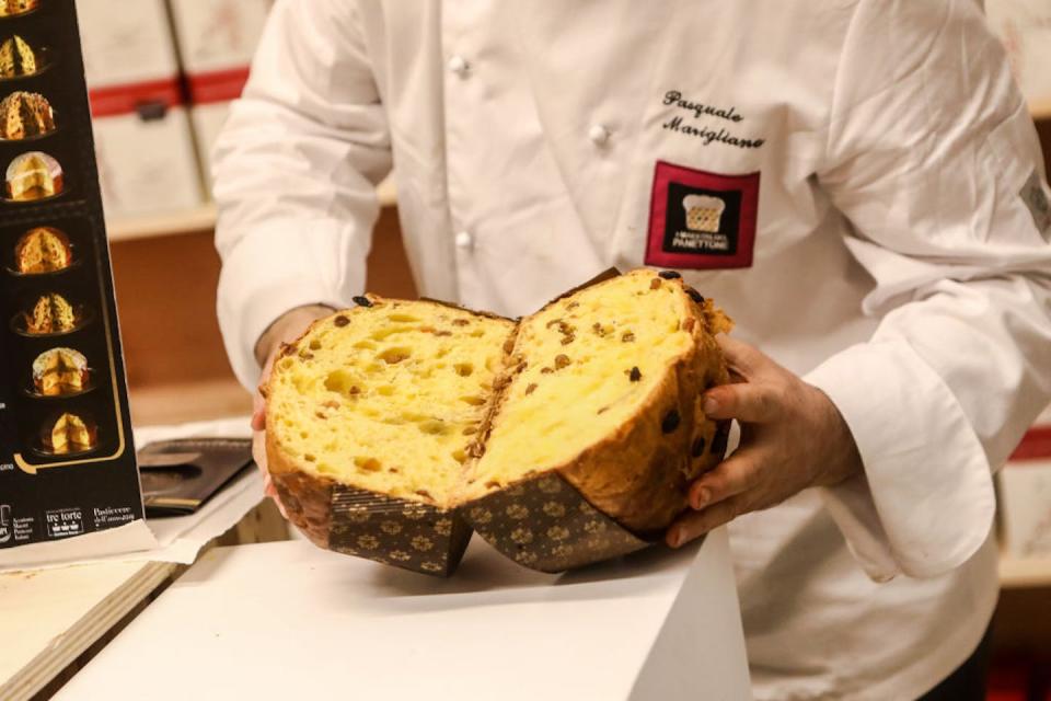 Panettone is one of the most popular fruitcakes in Europe. <a href="https://www.gettyimages.com/detail/news-photo/maestri-del-panettone-hold-in-milano-italy-on-november-24-news-photo/1064830708?adppopup=true" rel="nofollow noopener" target="_blank" data-ylk="slk:Mairo Cinquetti/NurPhoto via Getty Images;elm:context_link;itc:0;sec:content-canvas" class="link ">Mairo Cinquetti/NurPhoto via Getty Images</a>