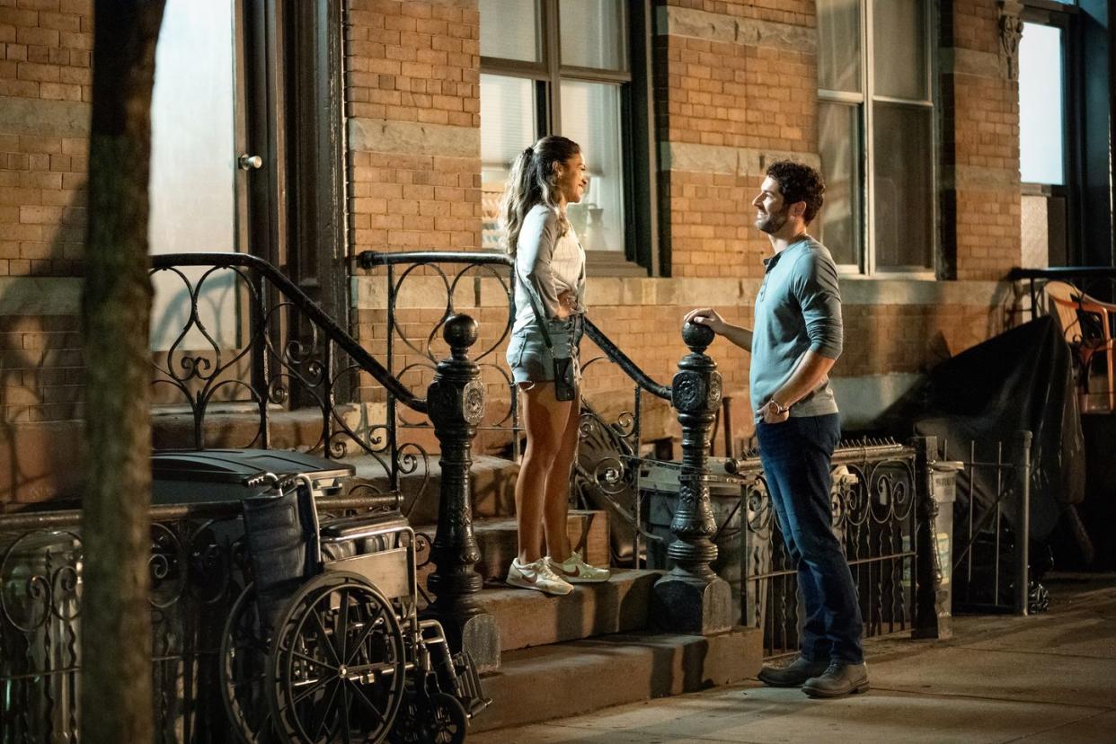 gina rodriguez as mack and tom ellis as nick, players