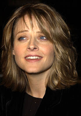 Jodie Foster at the LA premiere of Columbia's Panic Room